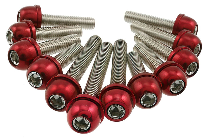 STR-552.70/RE Viti Carter Motore STR8, Minarelli, rosso, COD: STR-552.70/RE