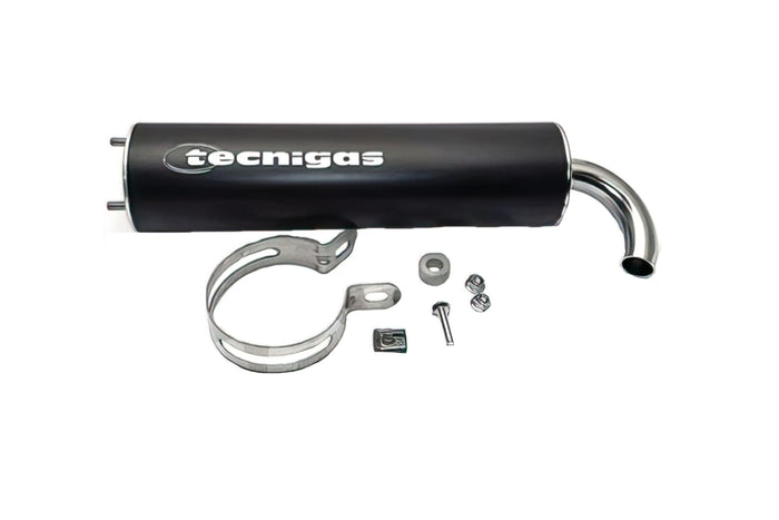 TG0000285 Silenziatore Tecnigas RS 2 fori nero