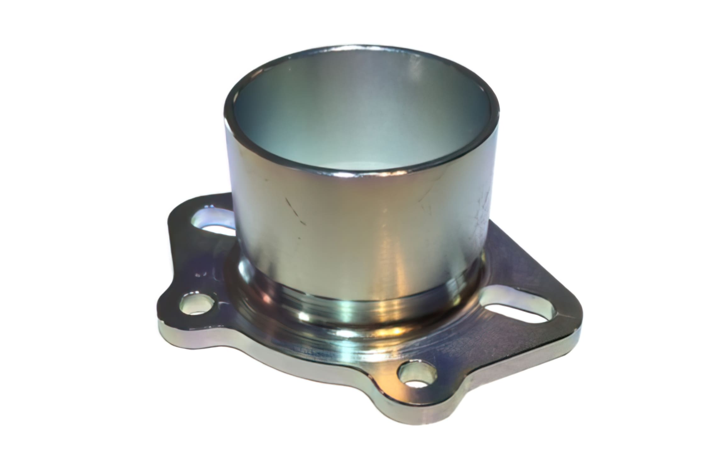 KR108F Flangia scarico KRM 90 - 100 Derbi Senda / Minarelli orizzontale, COD: KR108F