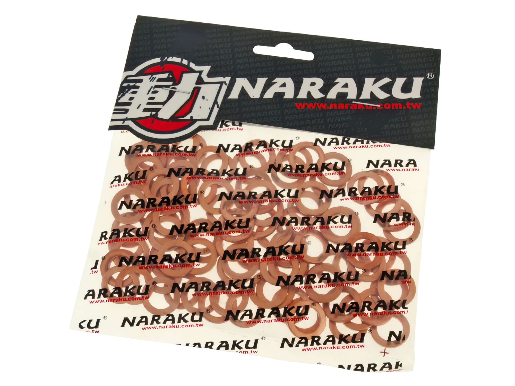 NK150.69-100 Rondelle in rame Naraku 10x16x1 /5mm - 100 pezzi, COD: NK150.69-100