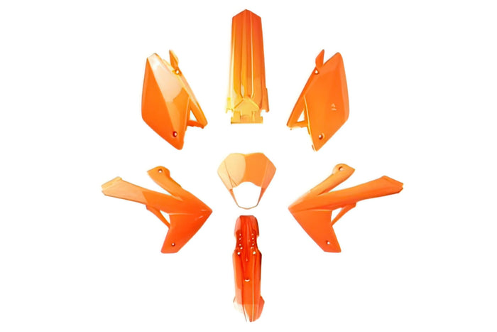 EKP-150364 Kit carena 7 pezzi arancione Rieju MRT