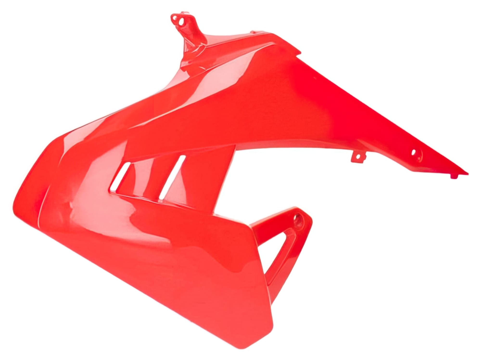 OE-DE2B004326000W5R Copertura Radiatore Fianco sinistra rosso Aprilia SX / RX dopo il 2018, COD: OE-DE2B004326000W5R