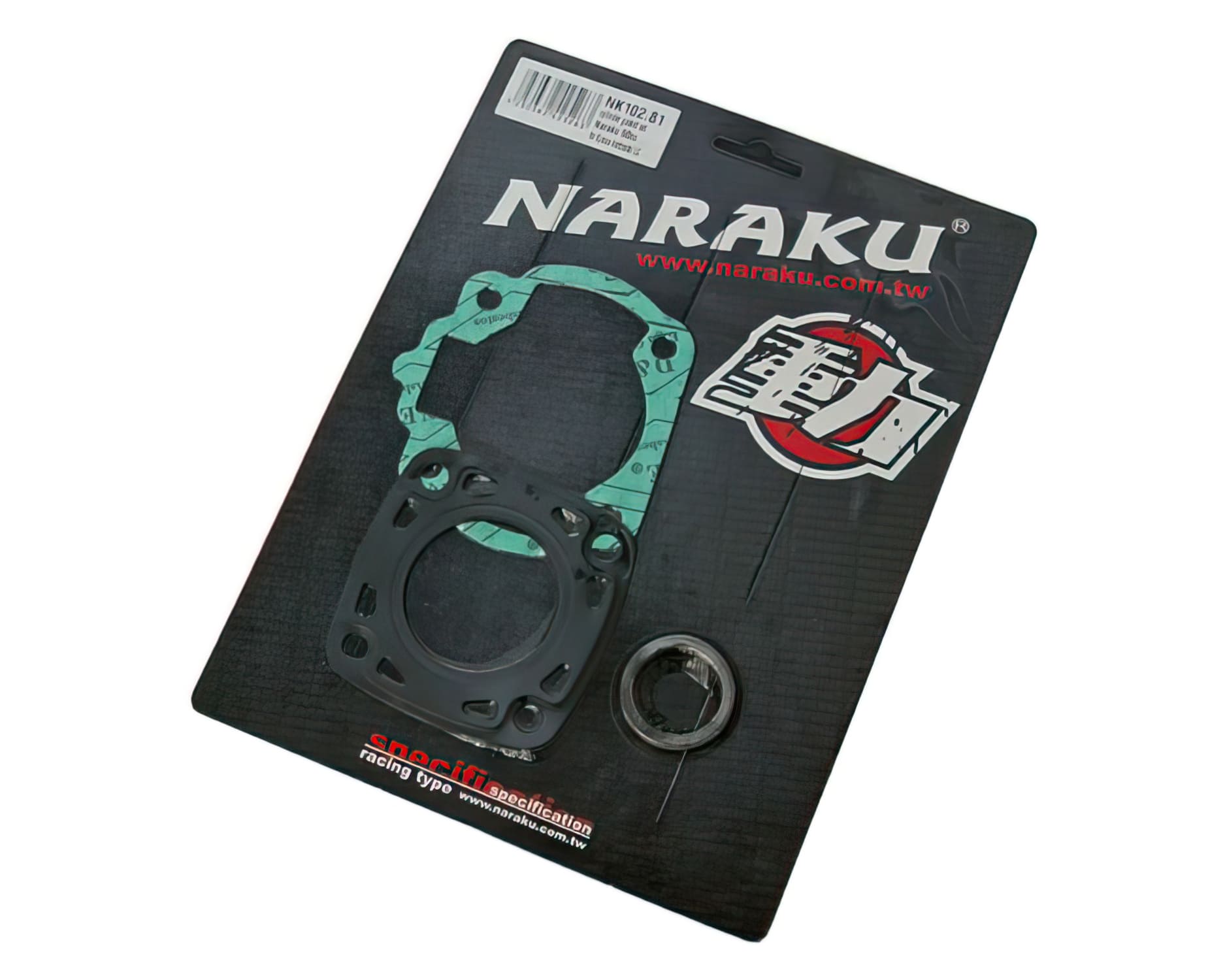 NK102.81 Set Guarnizioni Cilindro Naraku 50ccm, Kymco orizzontale LC