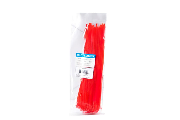 CGN499071 Serracavi Rilsan x100 3,6x250mm rosso, COD: CGN499071