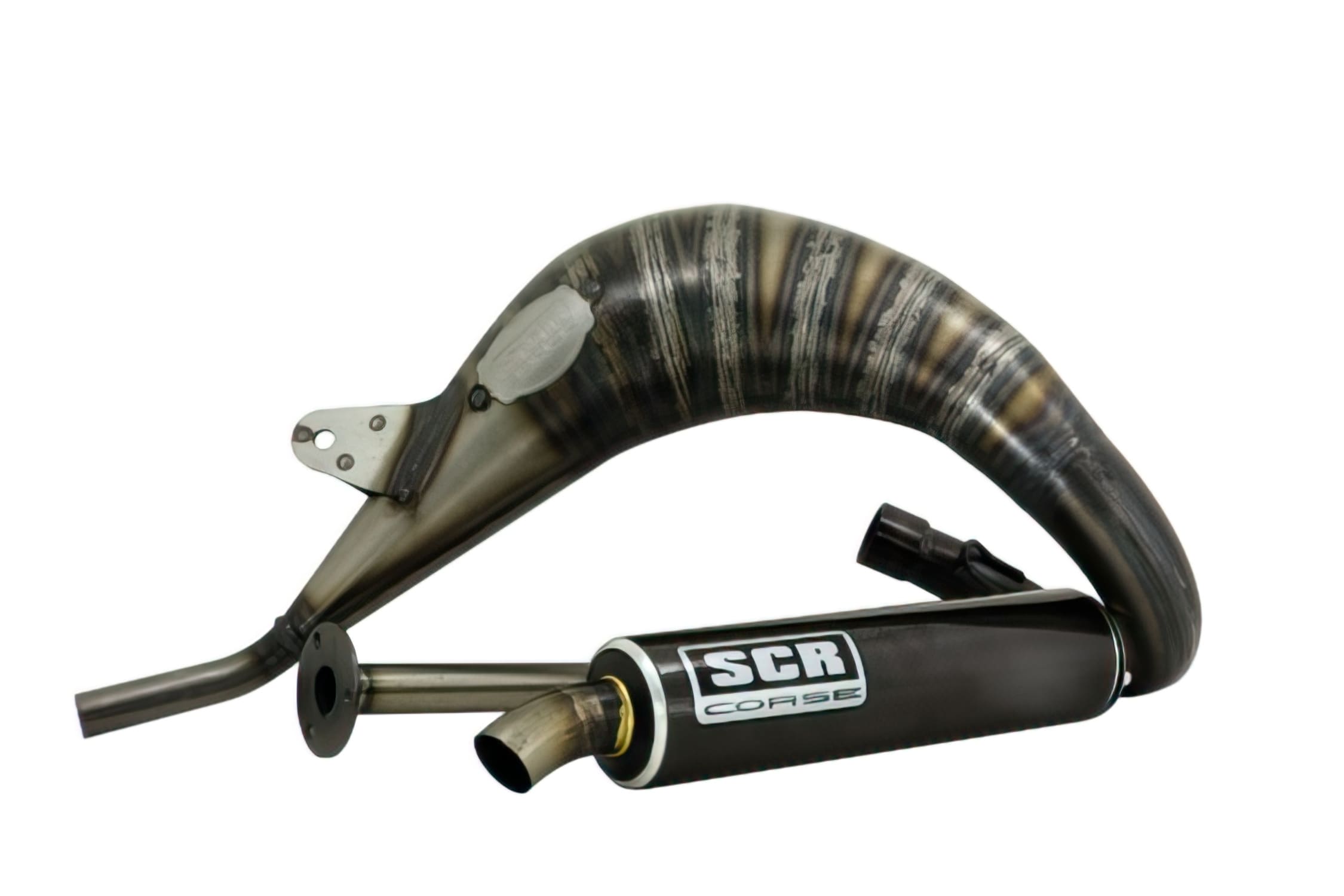 SCR-CR3813CAR Scarico SCR Corse Handmade Cross 50/70cc carbon Sherco (montaggio alto), COD: SCR-CR3813CAR