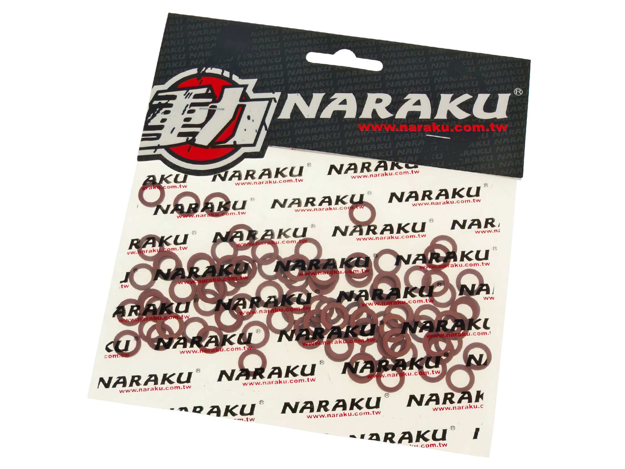 NK150.50-100 Rondelle in fibra Naraku 6x10x1mm - 100 pezzi