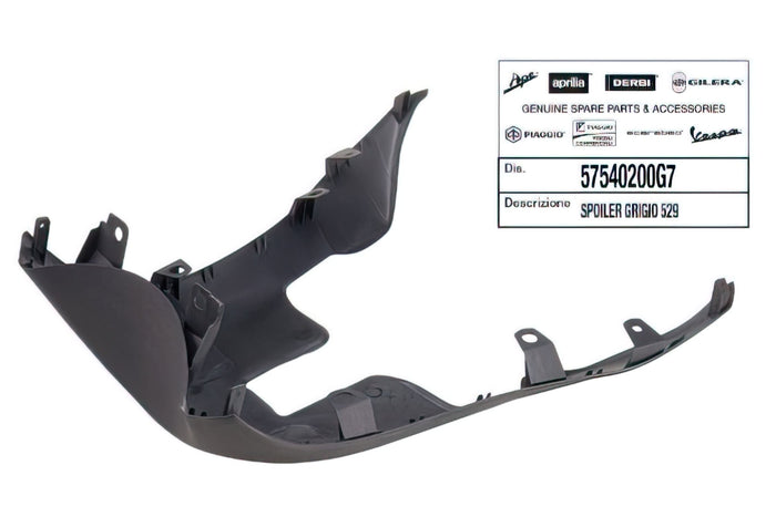 OE-PIA57540200G7 Sottopedana - ricambio originale Piaggio Zip SP2, COD: OE-PIA57540200G7