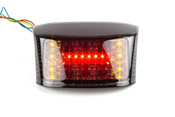 STR-656.06/CE Fanalino LED e Frecce Lexus Black, MBK Booster 2004 omologato CE, COD: STR-656.06/CE
