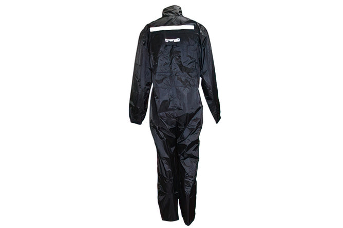 CGN505516 Tuta Antipioggia moto nero L