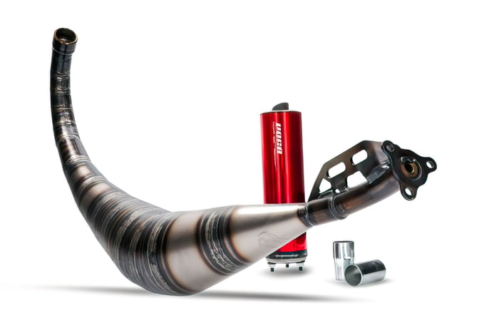 VCR-RD25190/RE Marmitta Voca Rookie 50/70 silenziatore rosso CE Beta RR dopo il 2012