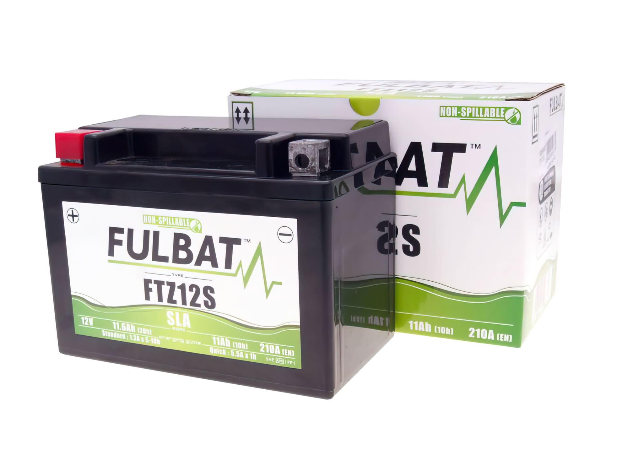 FB550637 Batteria Fulbat FTZ12S SLA (Gel) senza manutenzione - pronto per l'installazione