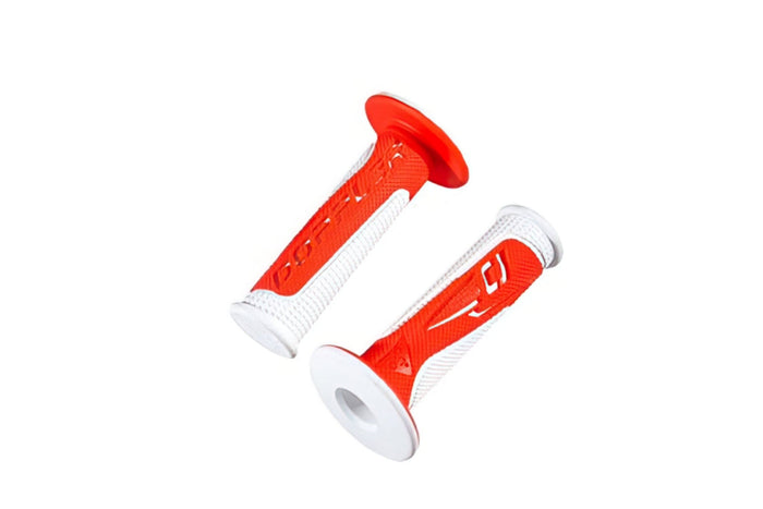 CGN497280 Manopole Doppler Grip Radical bianco / rosso