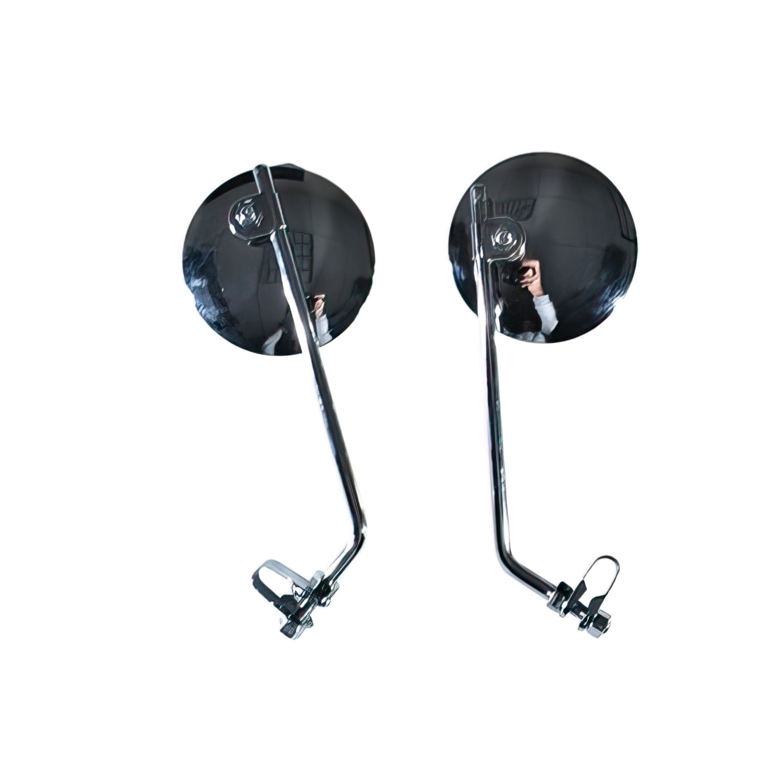 CGN497580 Specchietti universali tondo cromato (x2) ciclomotori, COD: CGN497580