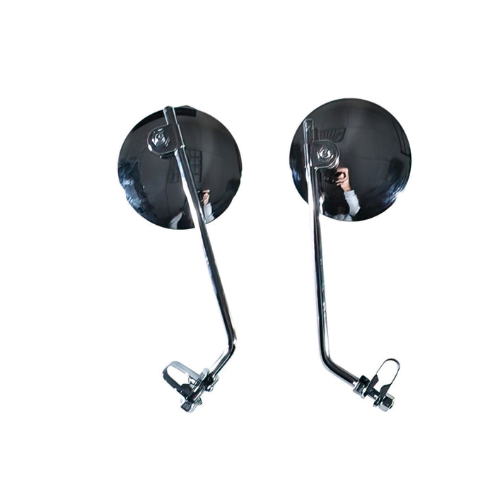 CGN497580 Specchietti universali tondo cromato (x2) ciclomotori, COD: CGN497580