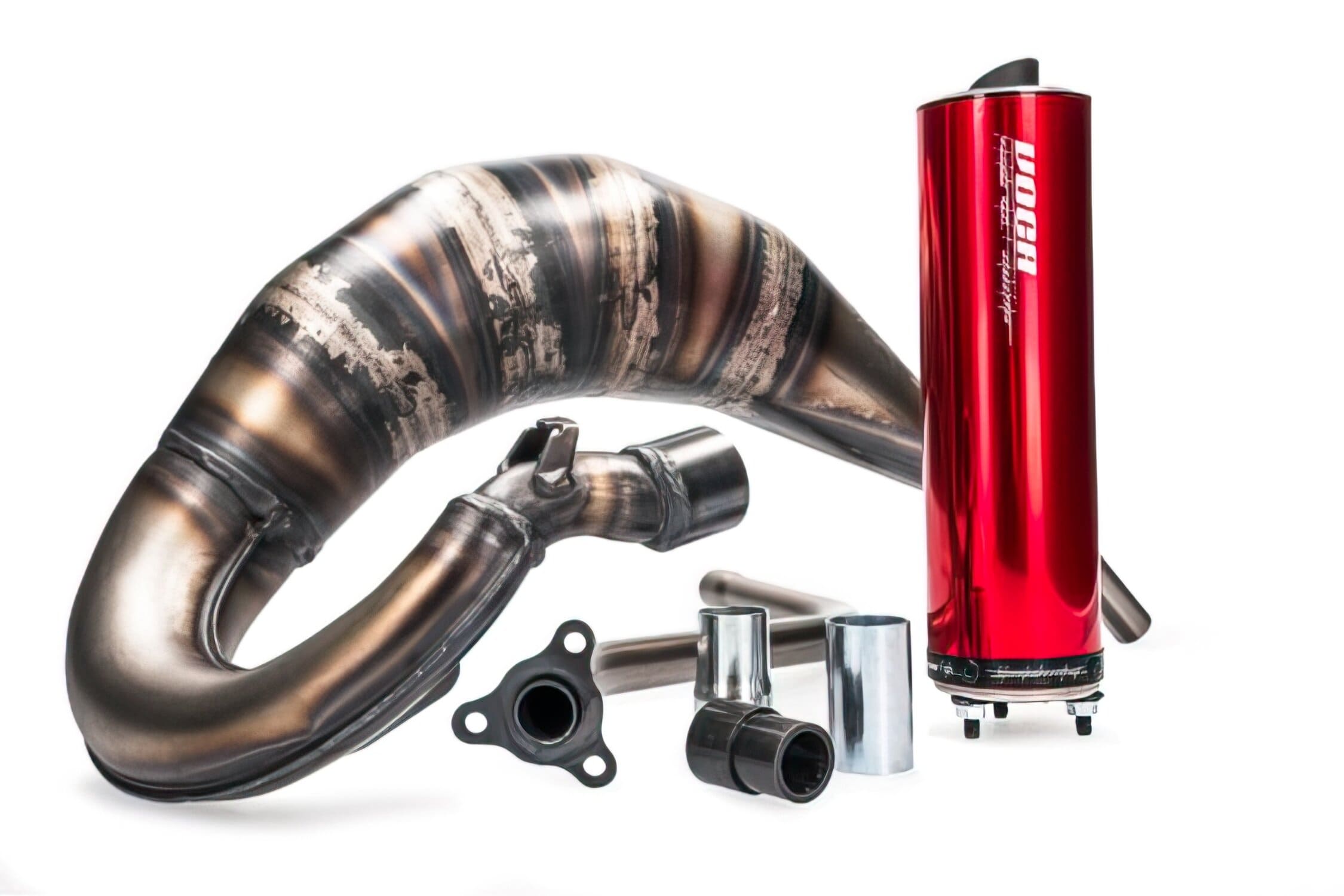 VCR-RD36190/RE Marmitta Voca Cross Rookie 50/70cc silenziatore rosso CE Beta RR dopo il 2012