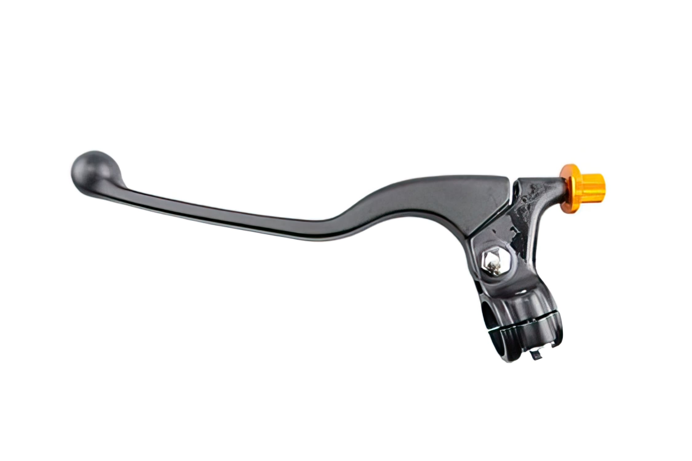 STR-592.02 Clutch Lever with Knob Black / Black / Orange