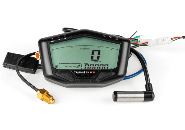 S6-4081/BK Contachilometri Tachimetro multifunzione digitale STAGE6 MK2 R/T Nero, COD: S6-4081/BK
