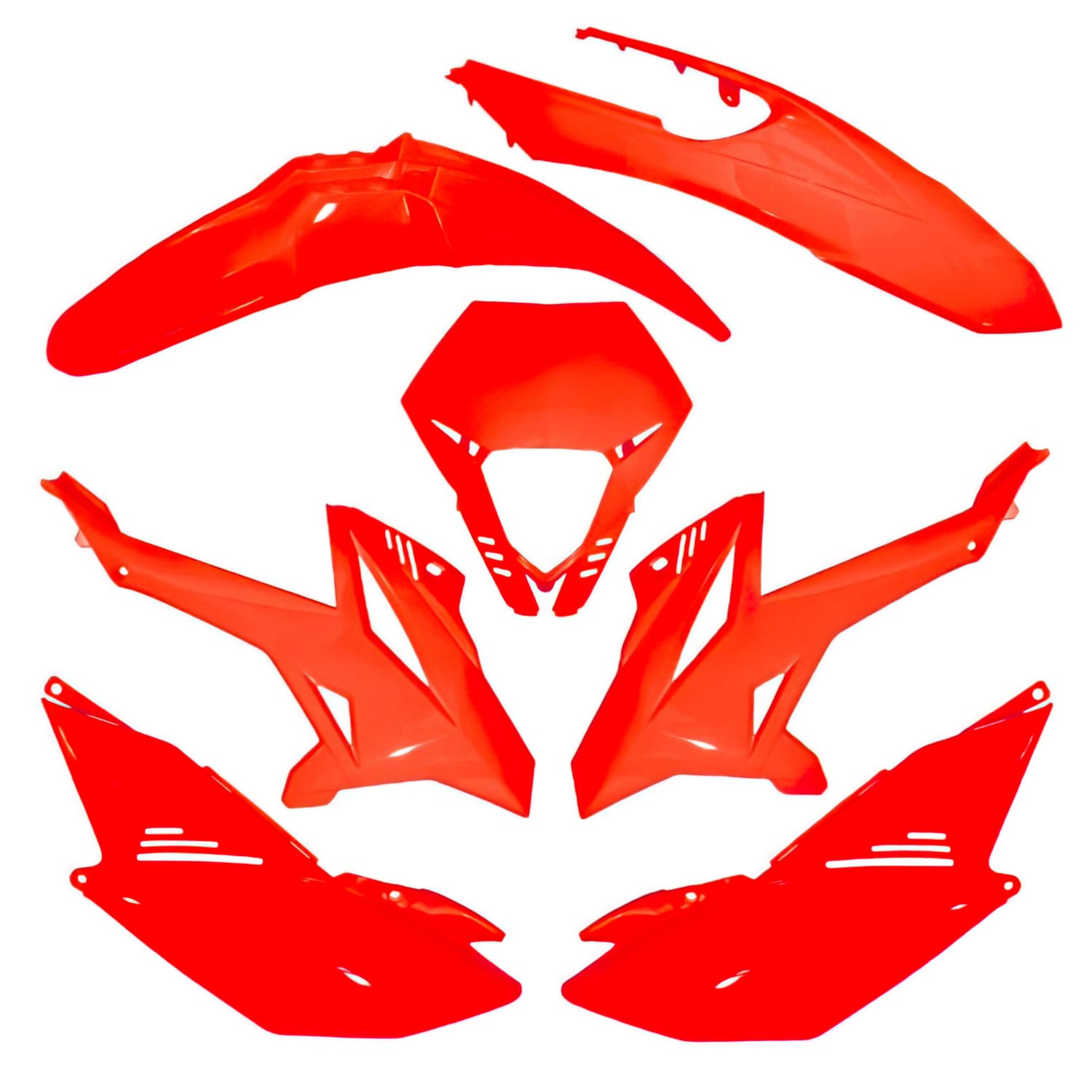 EKP-162521 Kit carena 7 pezzi rosso Beta RR dopo 2012, COD: EKP-162521