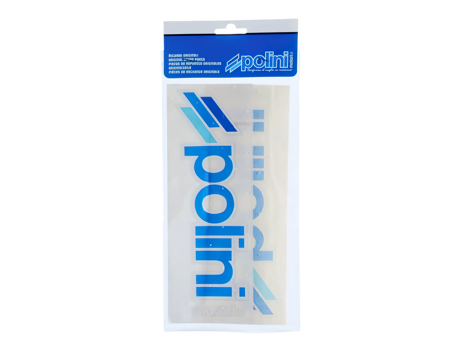 P225.022 Adesivi (x2) Polini 23x8cm bianco / blu, COD: P225.022