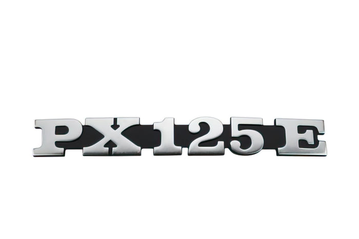 R142720620 Logo cofano posteriore ''PX125E'' Vespa PX, COD: R142720620