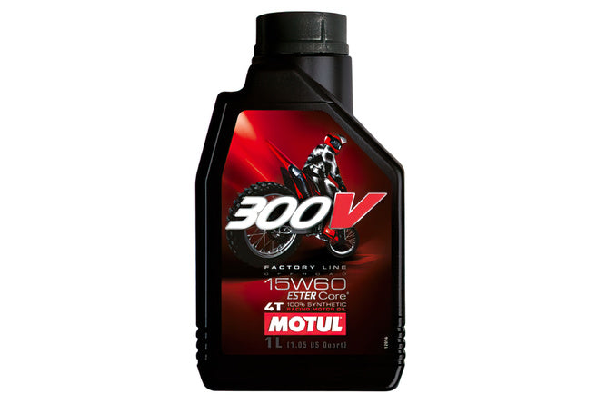 OMOT104137 Olio Motore Motul 300V Factory Line Off Road 15W-60 1L - Billaricambi SRLS