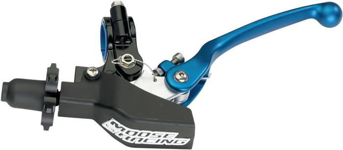 MR06120251 Leva Frizione + support pieghevole DC8 alluminio blu