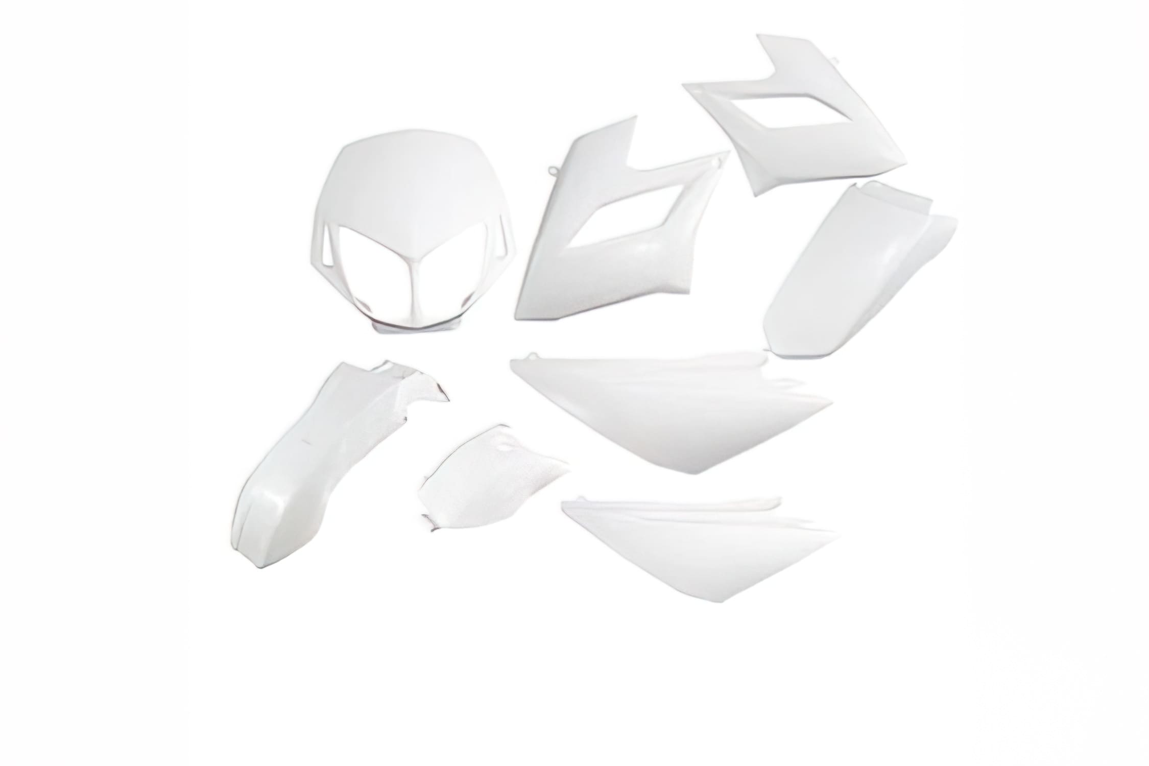 STR-994.10/WH Kit carena 8 pezzi bianco Derbi DRD Racing 2006 - 2011