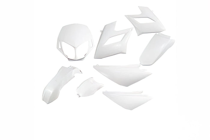 STR-994.10/WH Kit carena 8 pezzi bianco Derbi DRD Racing 2006 - 2011