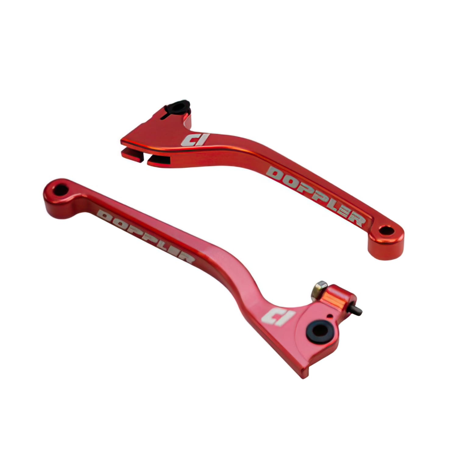 CGN503855 Leva Freno / Frizione (PR) Doppler CNC rosso Derbi Senda X-TREM, COD: CGN503855
