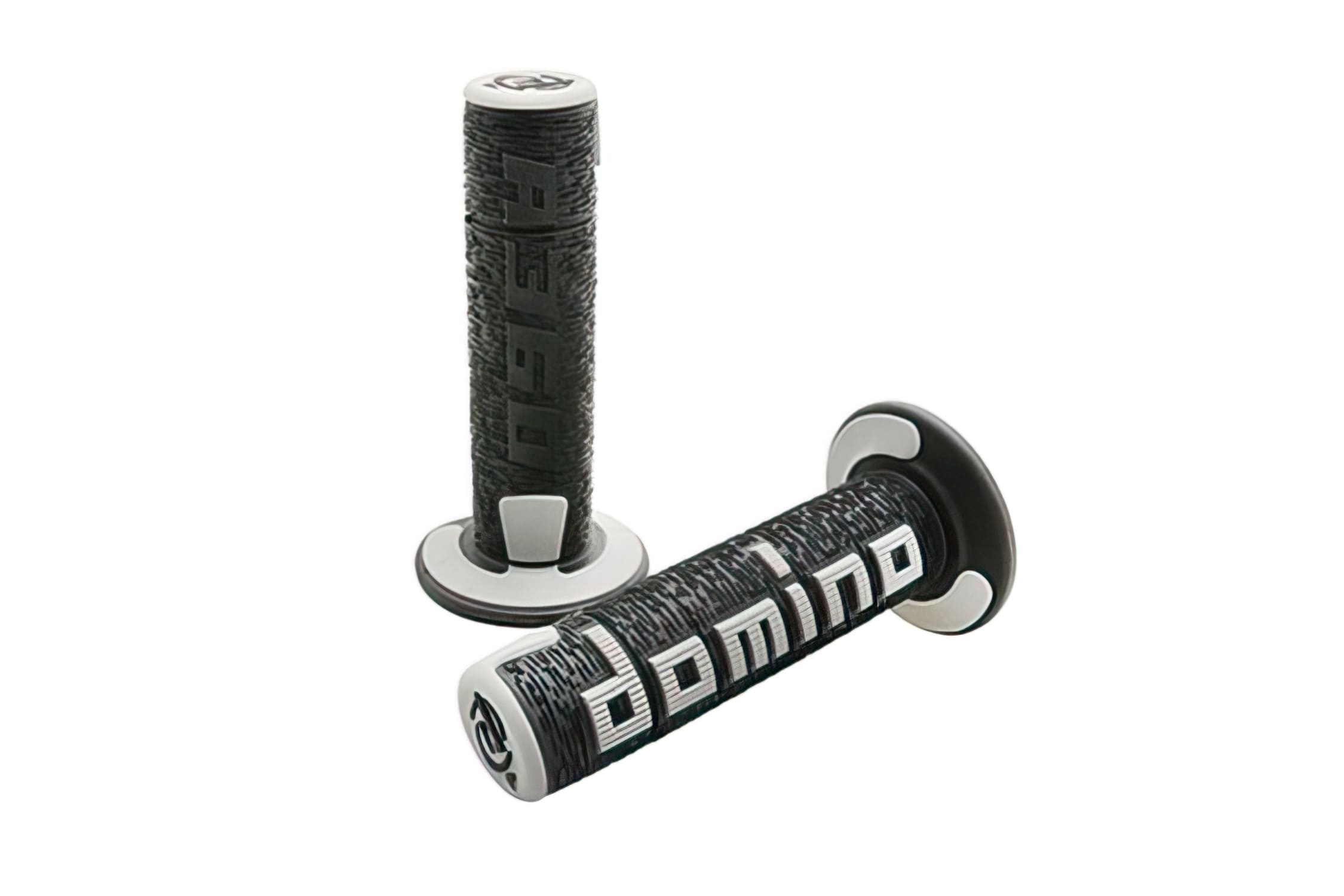 DOM4052A7 Manopole Off Road Domino A360 nero / grigio, COD: DOM4052A7