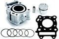 C02052357 Gruppo Termico d.57mm Airsal 125cc Alu Suzuki Burgman 2007 - 2016, COD: C02052357