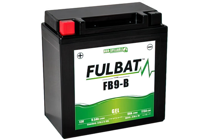 FB550925 Batteria Fulbat FB9-B 12V - 9Ah Gel senza manutenzione - pronto per l'installazione, COD: FB550925