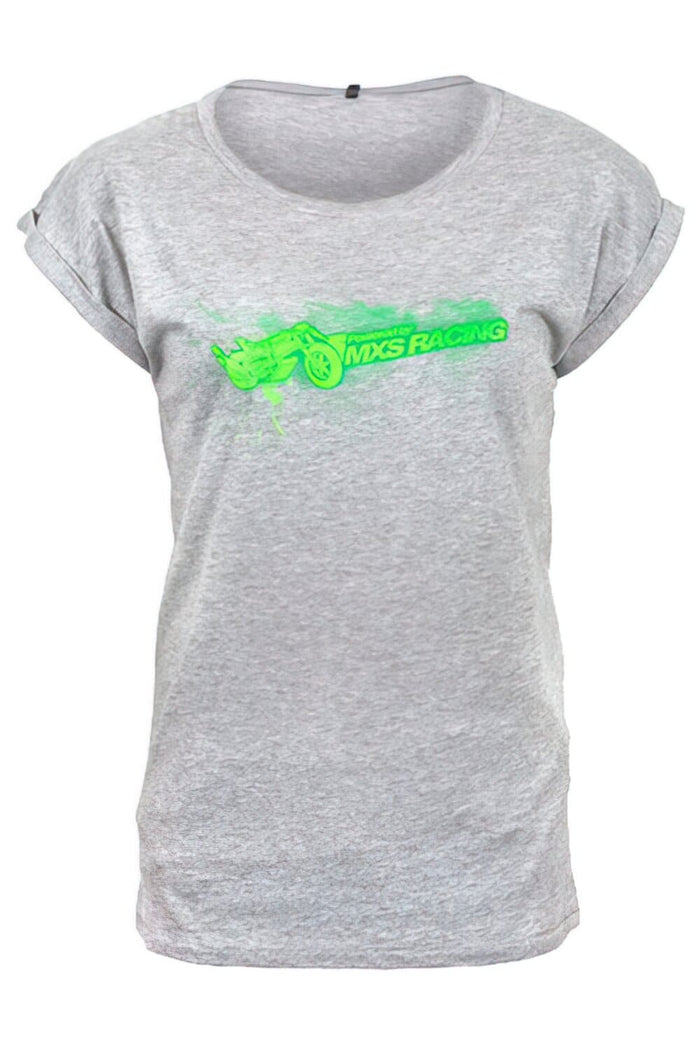 MXS-WEAR600-03-L T-Shirt MXS Racing Basic Donna grigio L