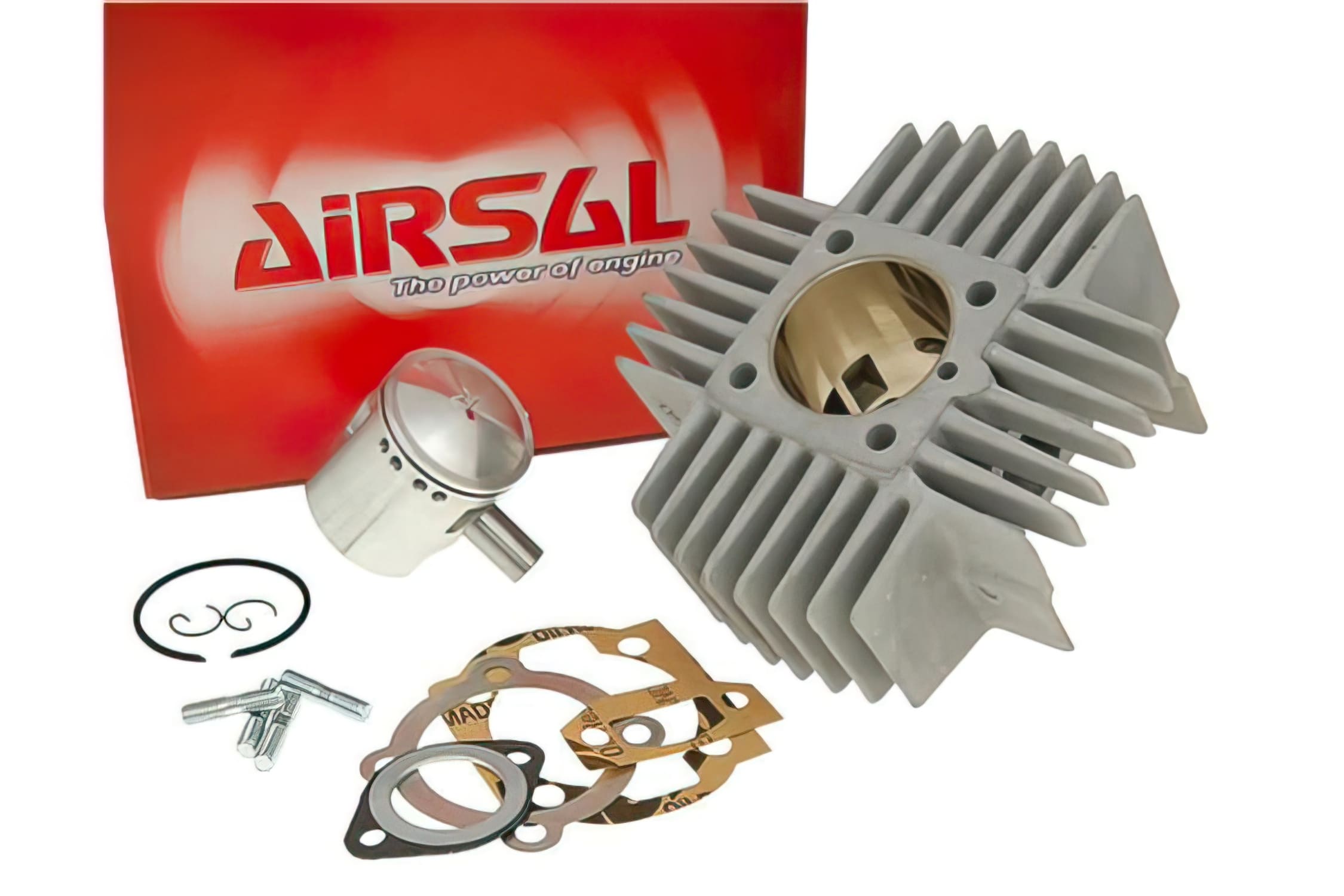 C02030745 Gruppo Termico d.45mm Airsal Alu 68cc Puch Maxi (alette grandi), COD: C02030745