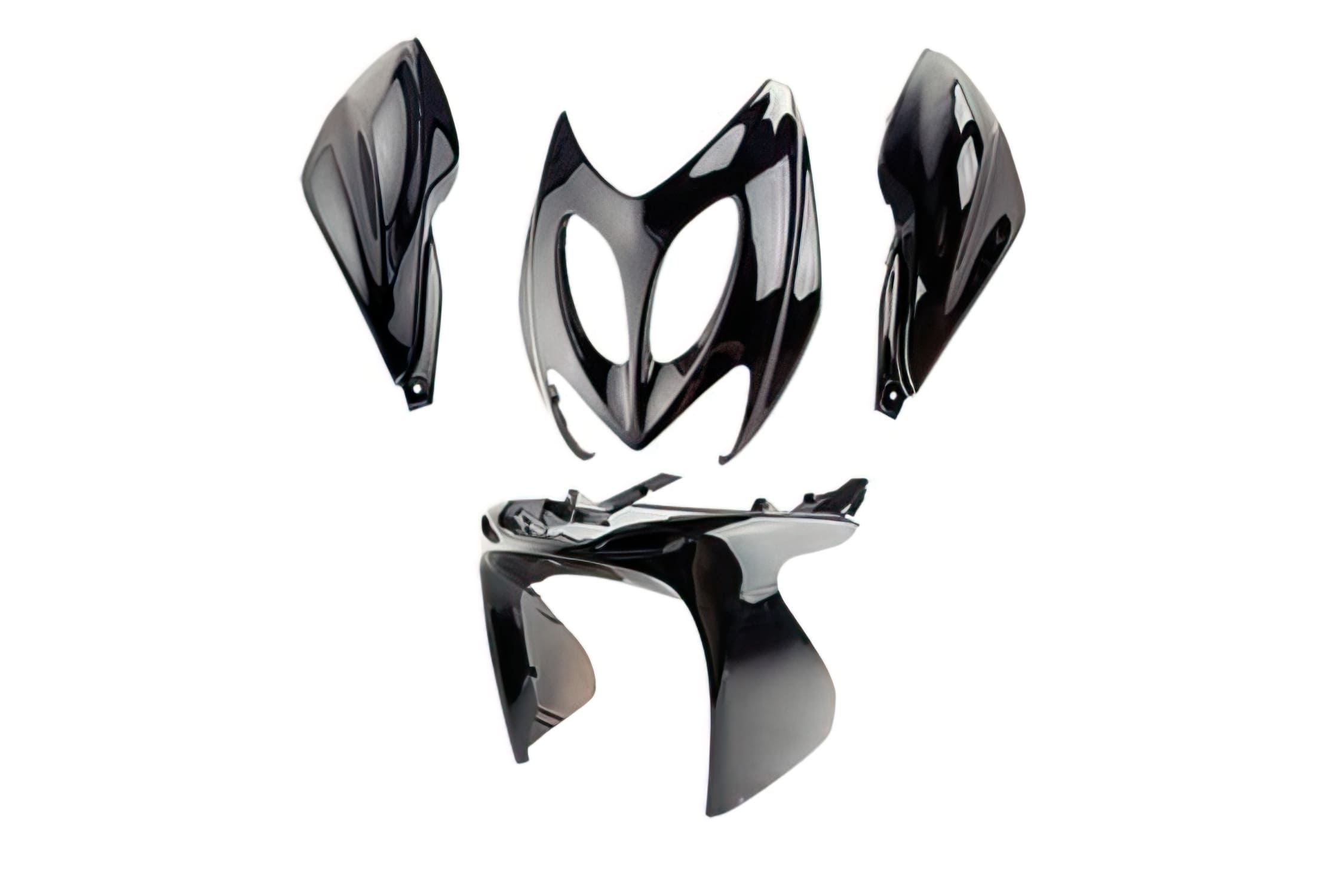 STR-913/BK Kit carena 4 pezzi nero Yamaha Aerox fino 2013, COD: STR-913/BK