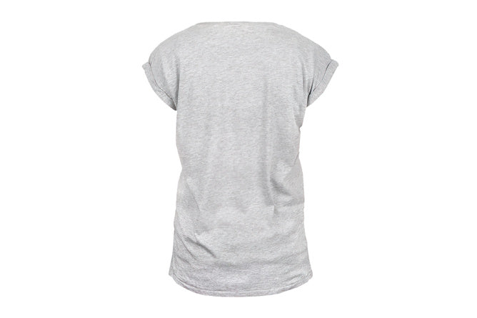 MXS-WEAR600-03-XS T-Shirt Donna MXS Racing basic grigio XS - Billaricambi SRLS
