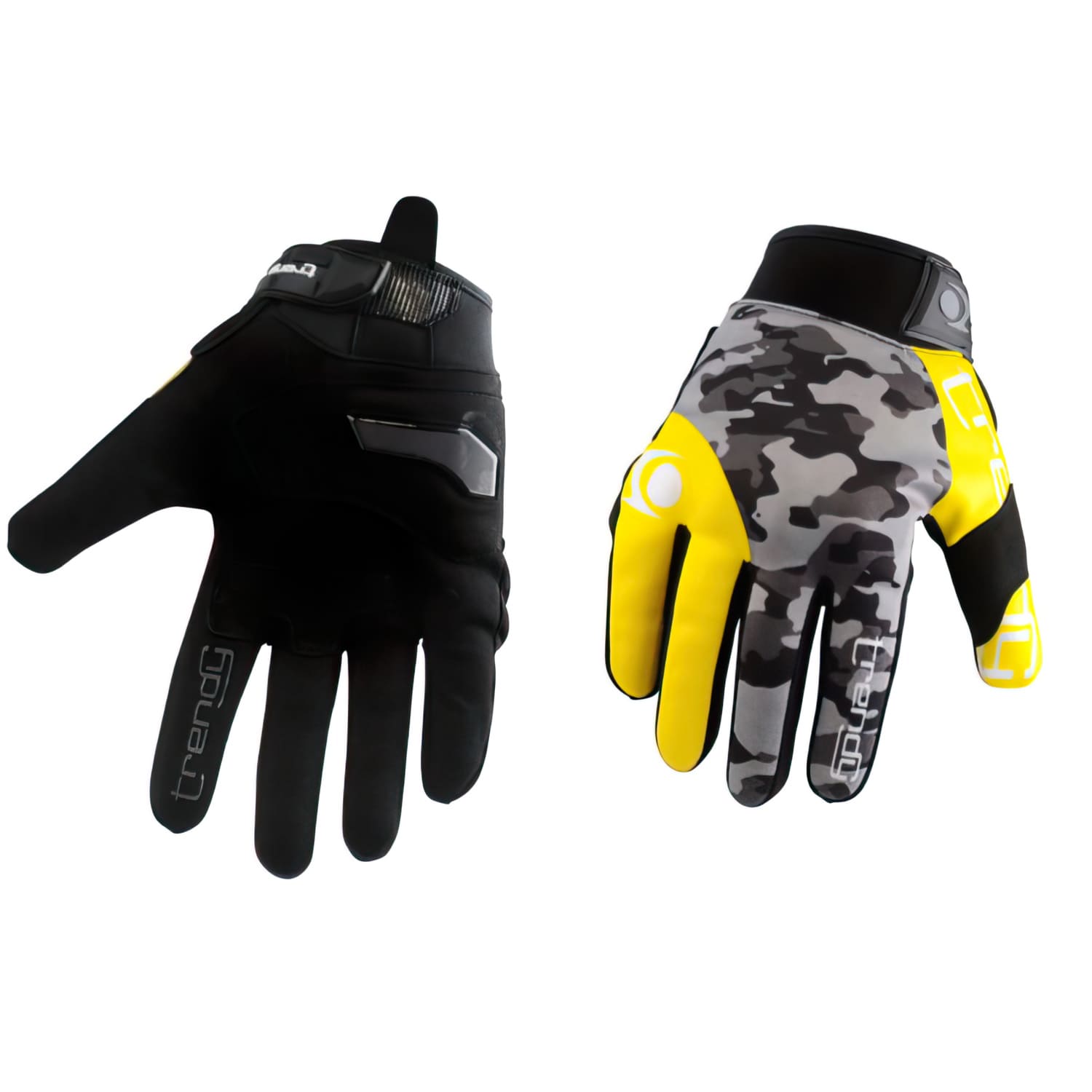 CGN507873 Guanti estivi Trendy Goias CE Camo grigio / giallo XXXL