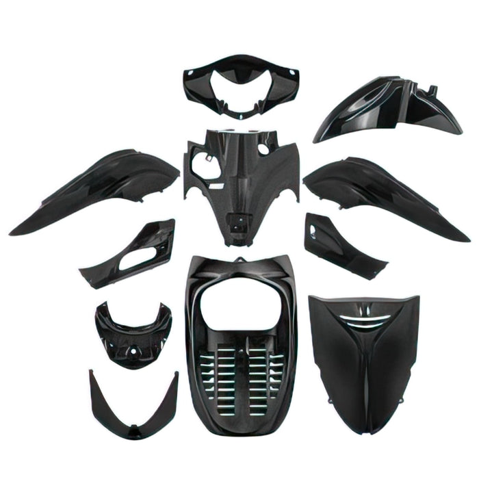 STR-917/BK Kit carena 11 pezzi nero Honda SH 300 2007 - 2010, COD: STR-917/BK