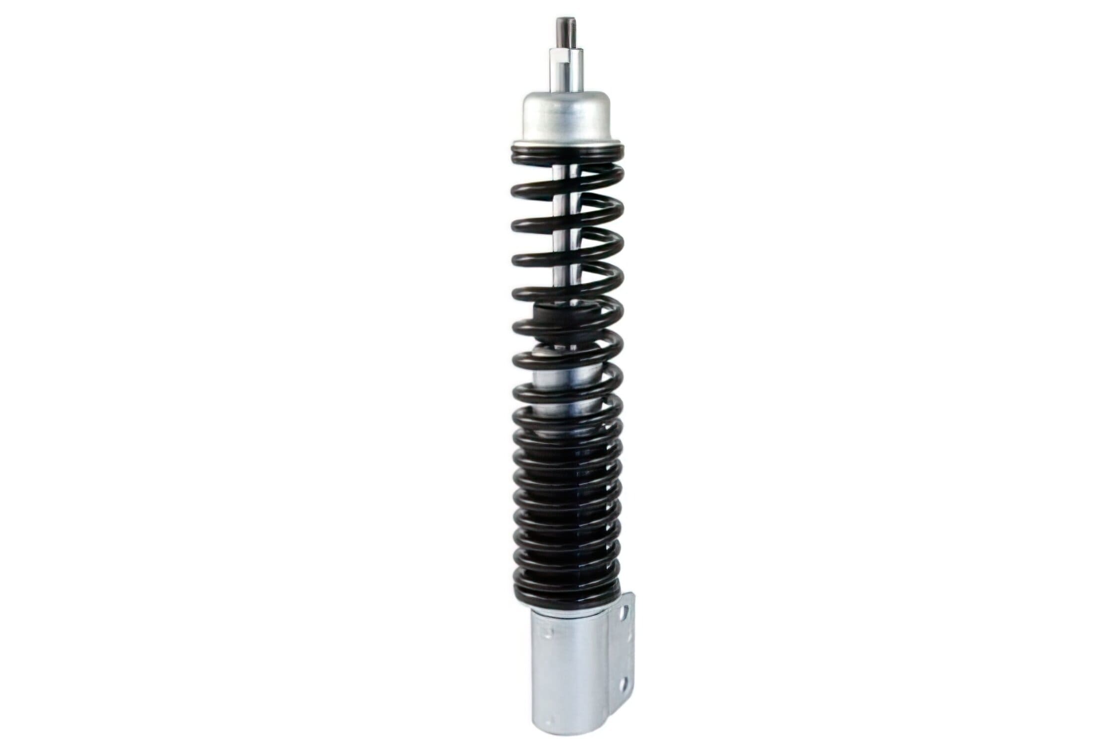 R204585052 Ammortizzatore anteriore cromato - molla nera Vespa PX Millenium, COD: R204585052