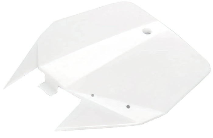 YCF-110-0212-09/WH Targhetta Numero di Gara bianco Pit Bike YCF Bigy