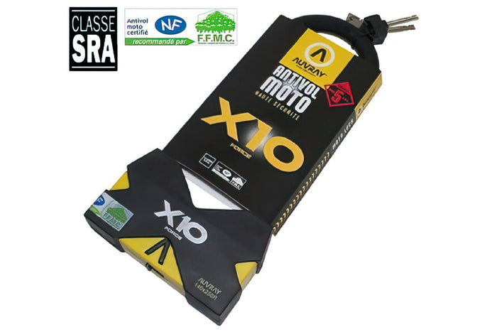 AUVX14025 Lucchetto a U Auvray X10 140x250mm SRA