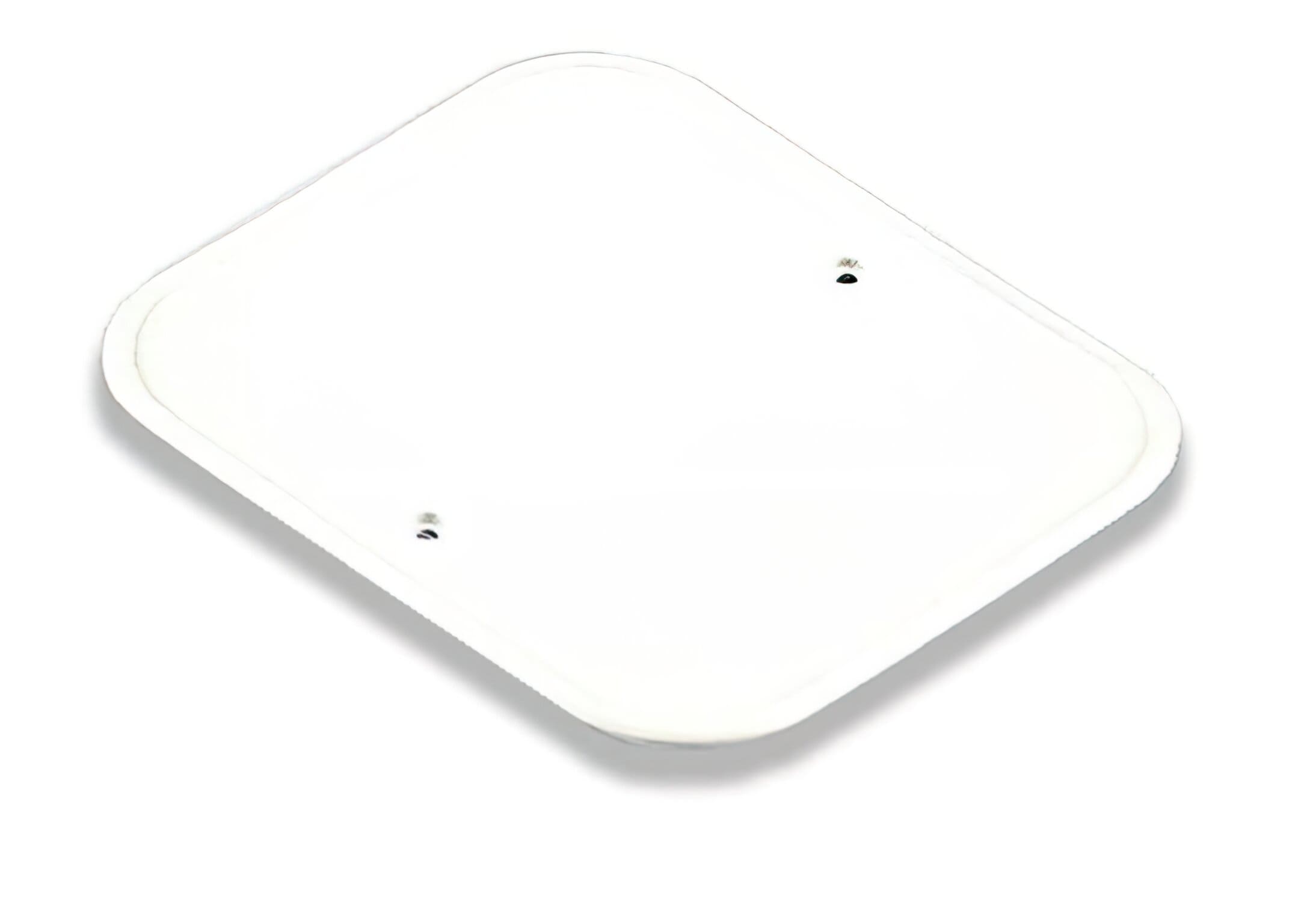 YCF-110-0212-11/WH Targhetta Numero anteriore YCF Sunday bianco