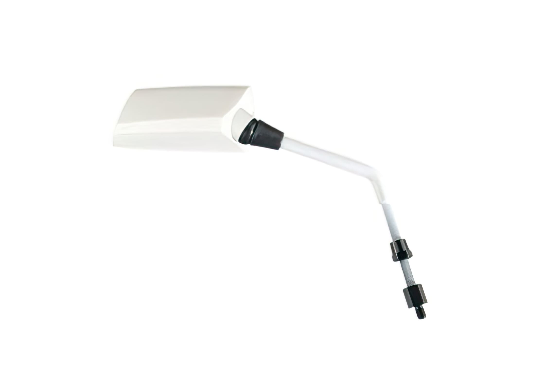 STR-265.30/WH Specchietto destra bianco Groove D.8mm, COD: STR-265.30/WH