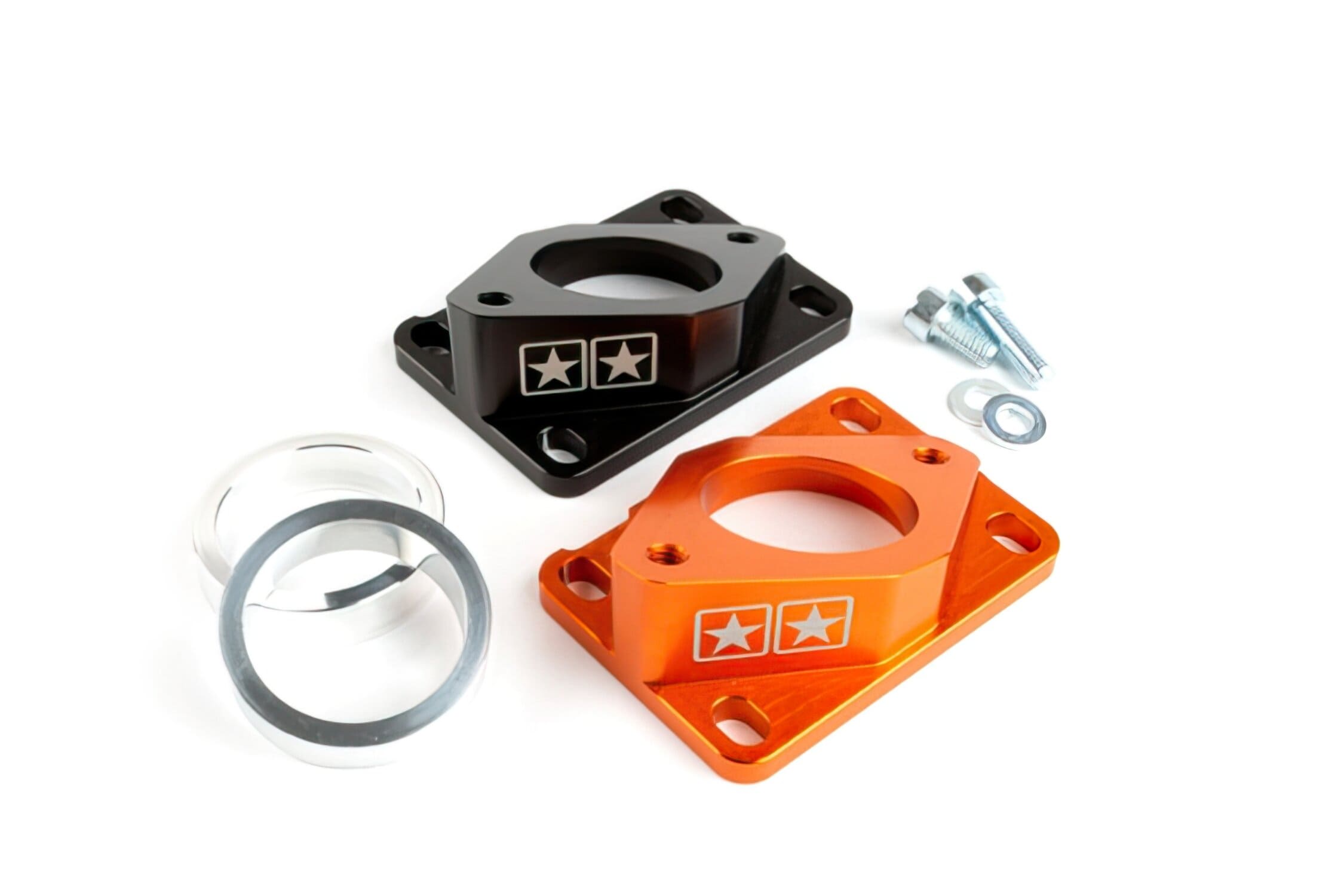 S6-3318803/BK Collettore Aspirazione Stage6 R/T High Flow 34mm Derbi / Minarelli AM6 nero, COD: S6-3318803/BK
