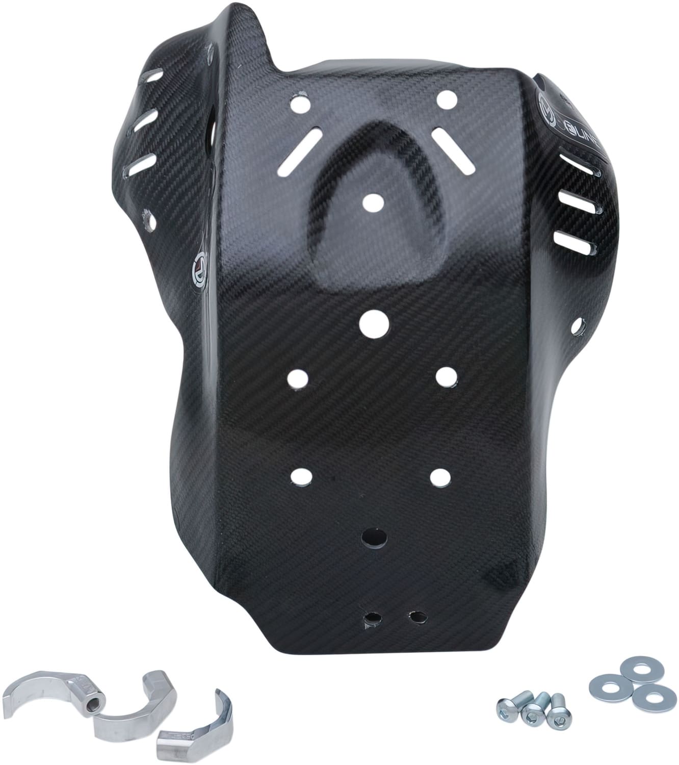 MR05061347 Protezione Motore Skid Plate carbone FC 250 Moose Racing