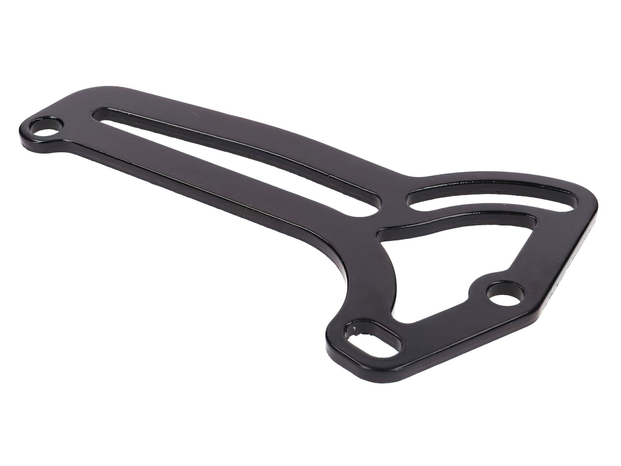 SP-40597 Portatarga laterale alluminio nero Piaggio / Vespa, COD: SP-40597