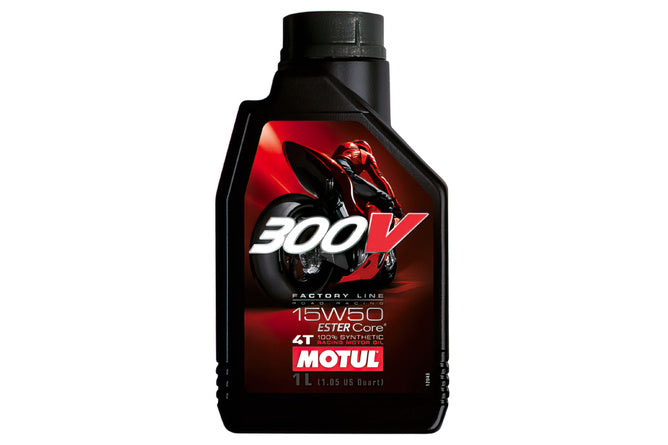 OMOT104125 Olio Motore Motul 300V Factory Line Road 15W50 1L - Billaricambi SRLS