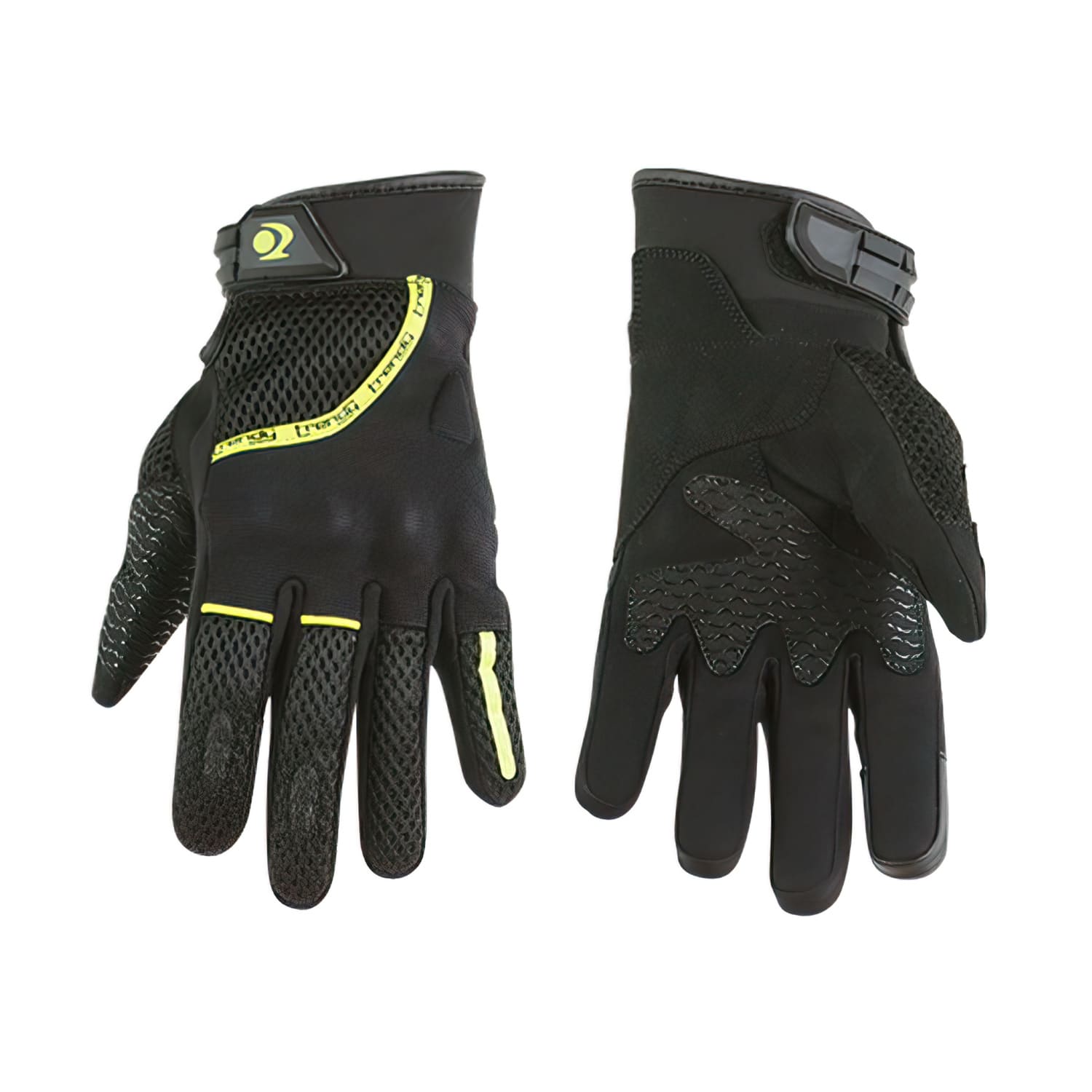 CGN507929 Guanti estivi Trendy Callao CE nero / giallo XXXL