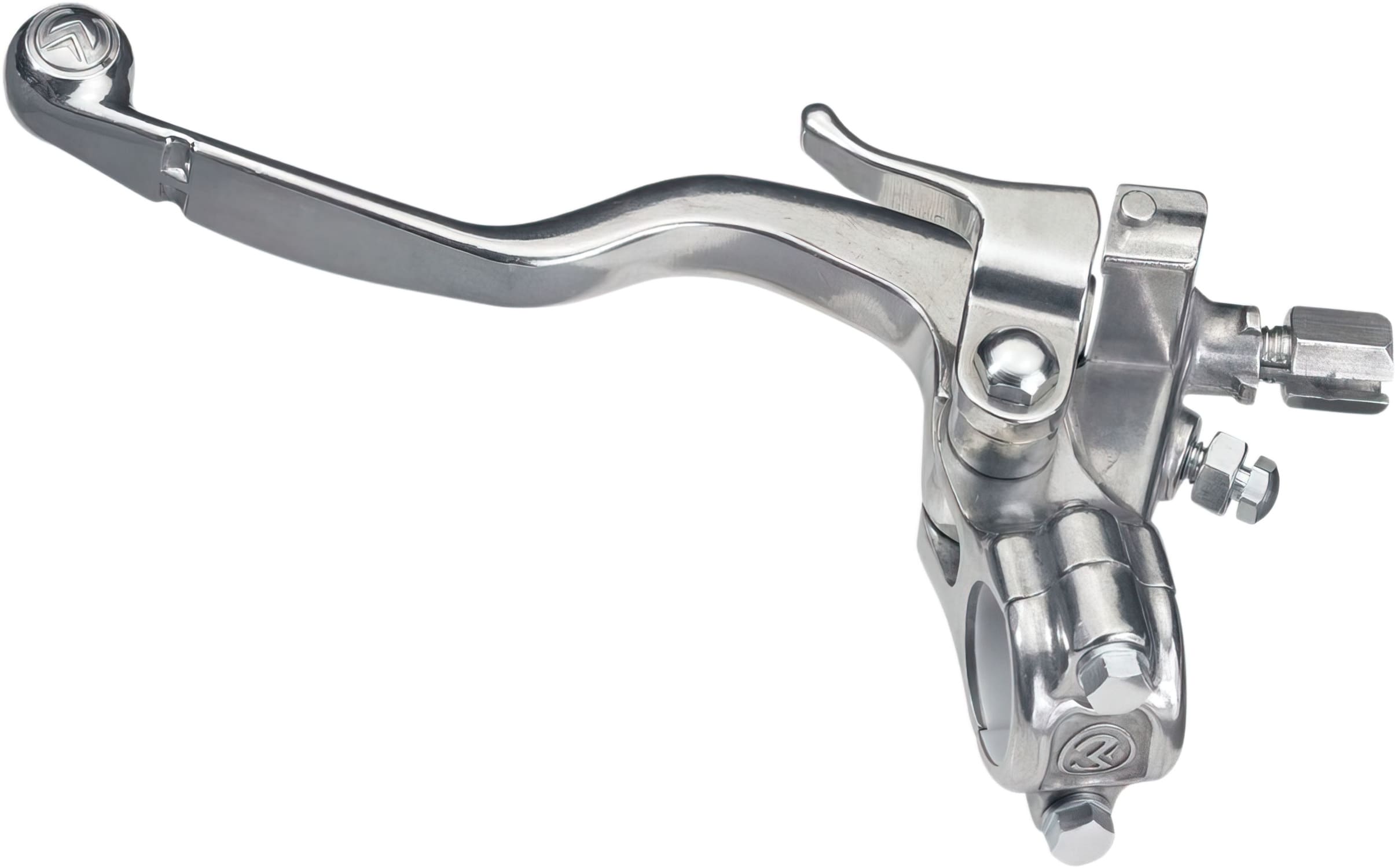 MR06120108 Leva Frizione con supporto + avviamento a caldo argenteo Moose Racing CRF 250 / 450