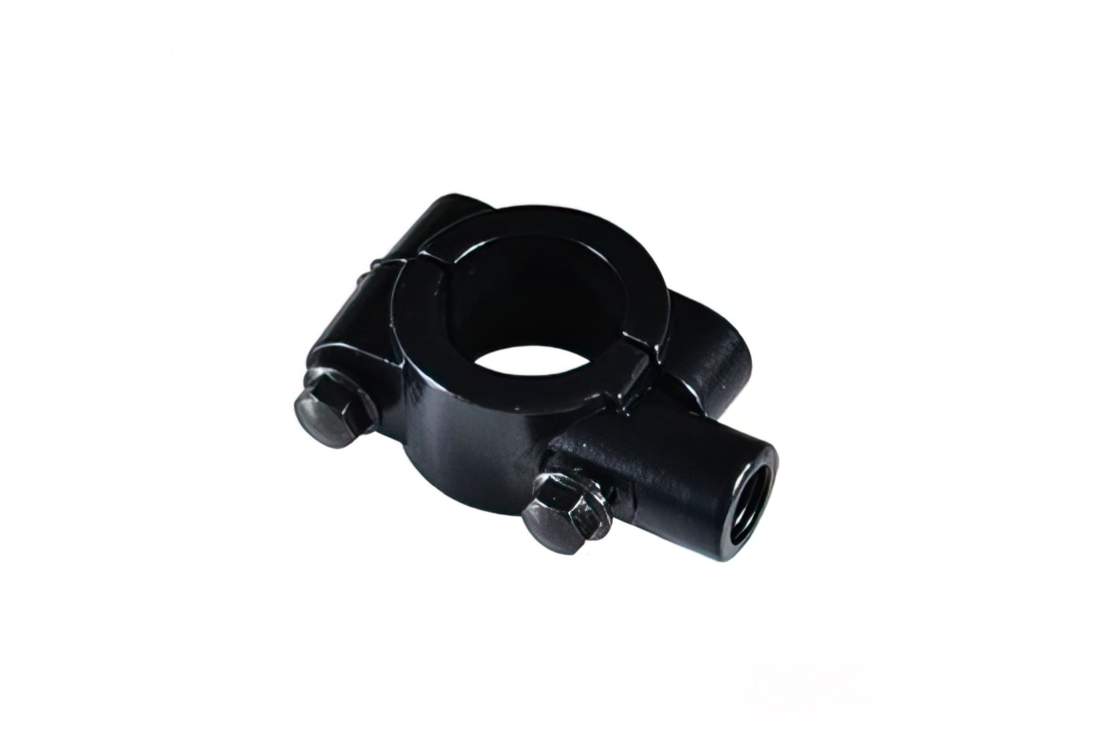 STR-245.72/BK Supporto / Fascetta specchietto D.10 filettatura destrorsa nero, COD: STR-245.72/BK